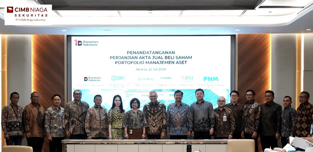 CIMB Niaga Sekuritas Bertindak sebagai Penasihat Utama Danantara Asset Management dalam Inisiatif Strategis Akuisisi dan Konsolidasi Industri Manajemen Aset BUMN